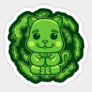 Earth Cat Sticker